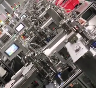 取膜機械手  自動取膜 折疊入袋 (現場客戶案例)